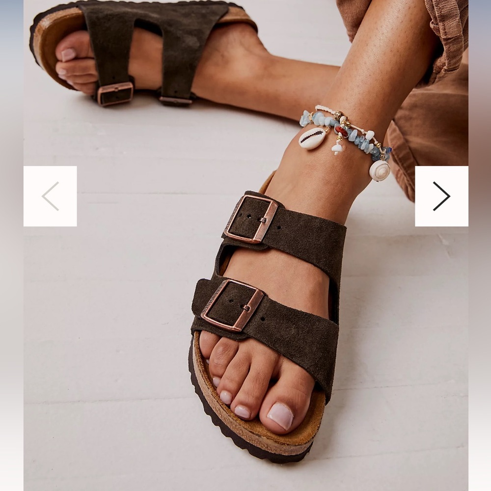 Brown Suede Birkenstock Arizona